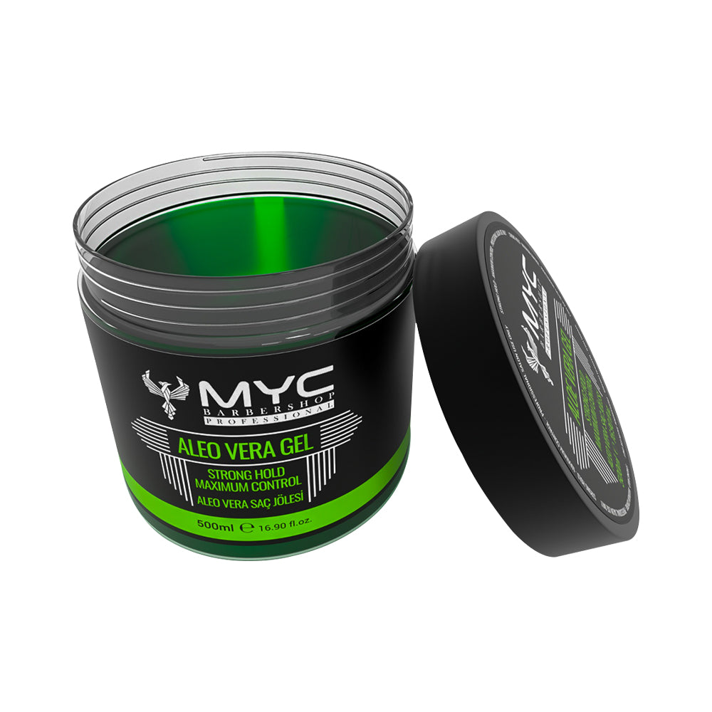 MYC Aloe Vera Gel 500ml – Styling-Gel mit Aloe Vera | Starker Halt & Frischepflege