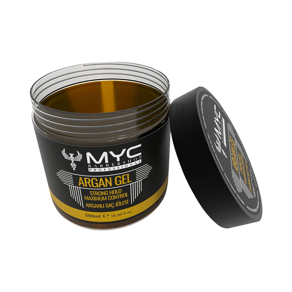 MYC Argan Gel 500ml – Haar-Gel mit Arganöl | Starker Halt & Pflege für Männer