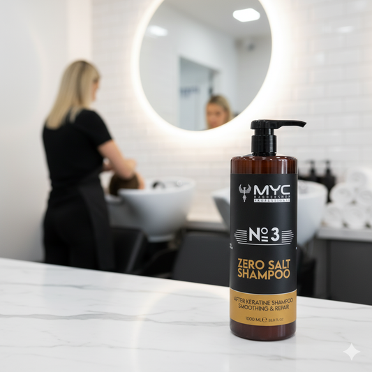 MYC Nr. 3 Zero Salt Shampoo – Salzfreies Shampoo für Keratinbehandlungen (1000 ml)