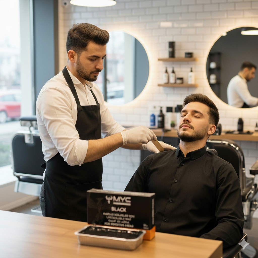 MYC Black Enthaarungswachs – 500 ml – Für empfindliche Hautzonen