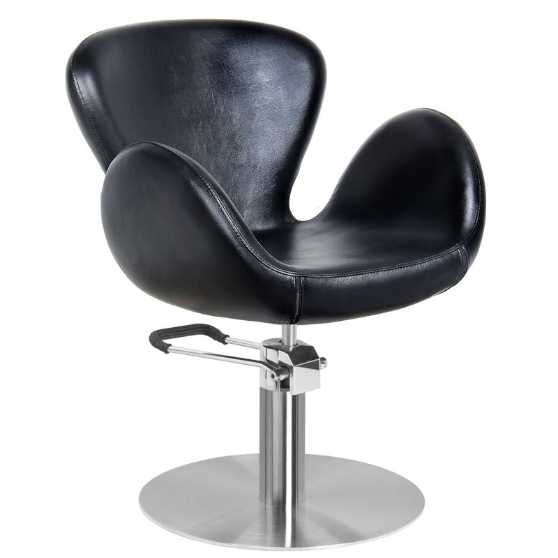 MYC Amsterdam Friseurstuhl Schwarz