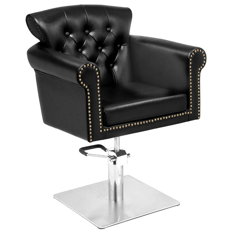 MYC Berlin Friseurstuhl Schwarz