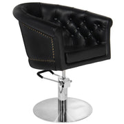 MYC London Friseurstuhl Schwarz