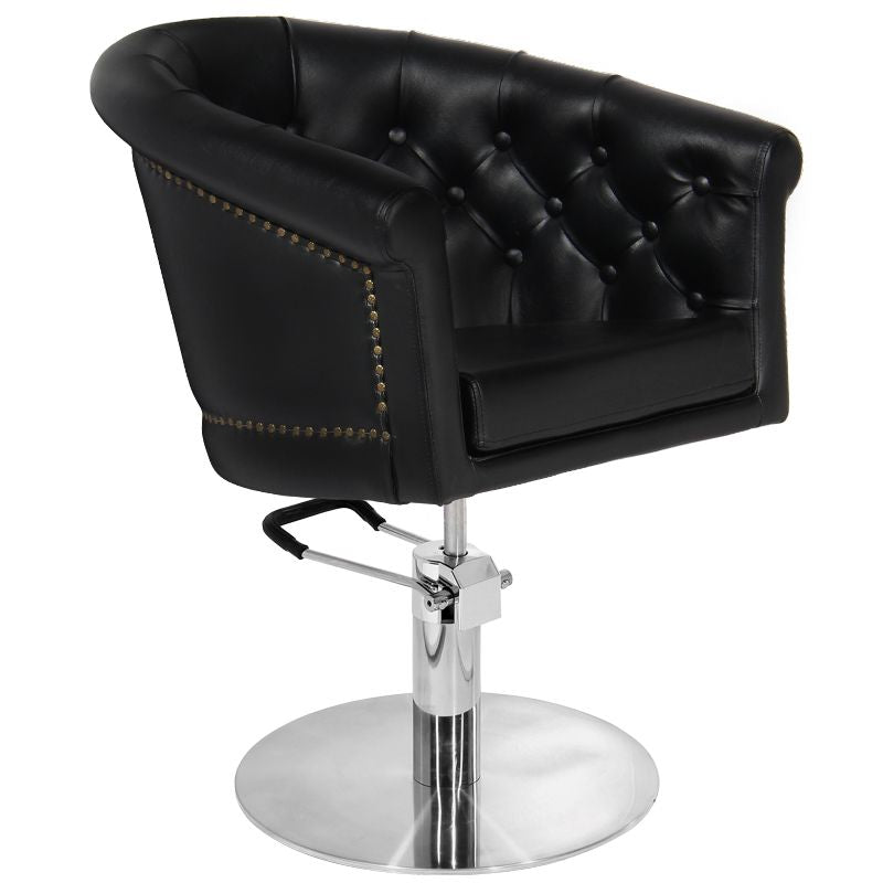 MYC London Friseurstuhl Schwarz