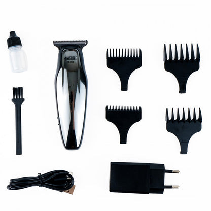 Powertec TR-1158 Kabelloser Bart- & Nackentrimmer USB-C