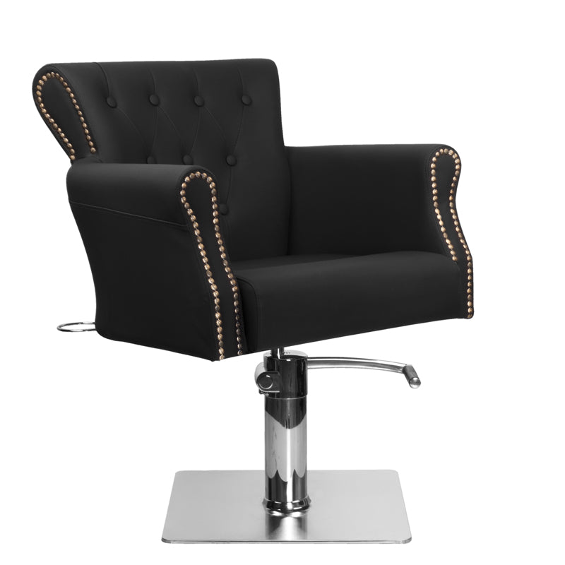MYC 8541 Friseurstuhl Schwarz