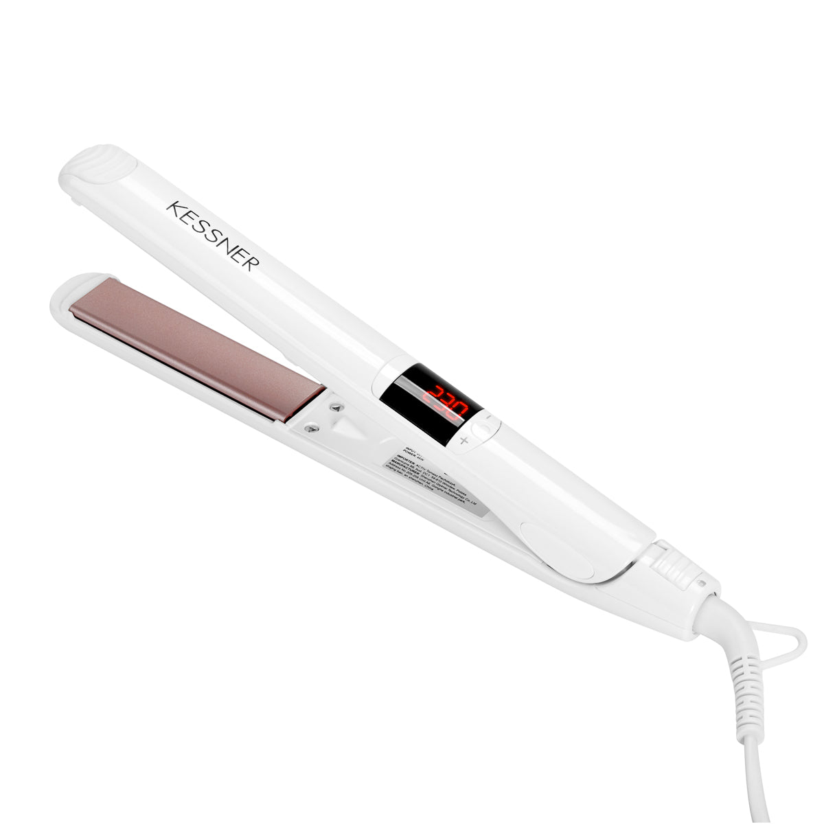 Haarglätter Kessner Ionic 230 °C weiß