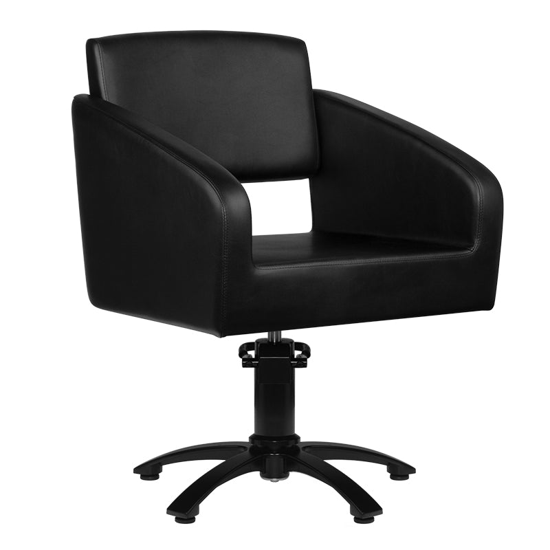 MYC Bergen Friseurstuhl Schwarz