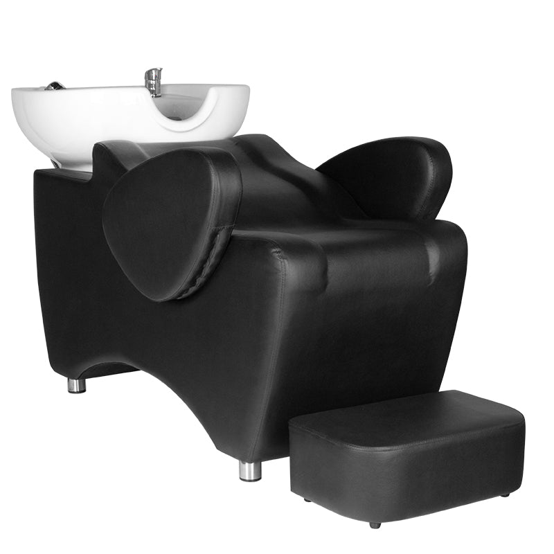 MYC HSB46 Friseur Waschplatz Schwarz