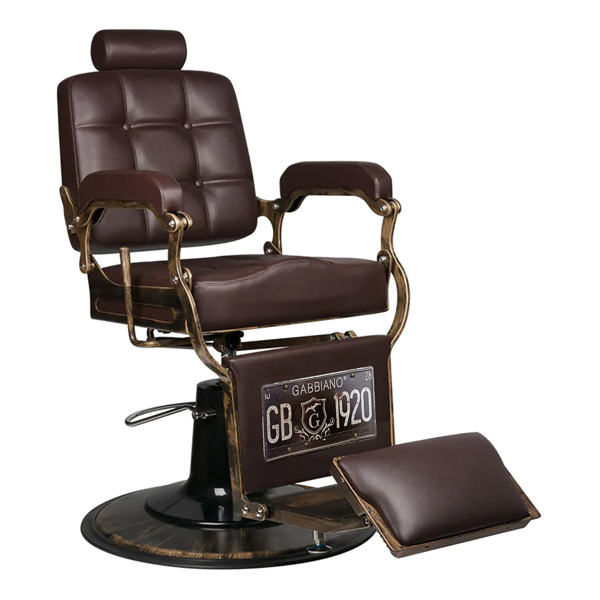 MYC Boss Barberstuhl Braun