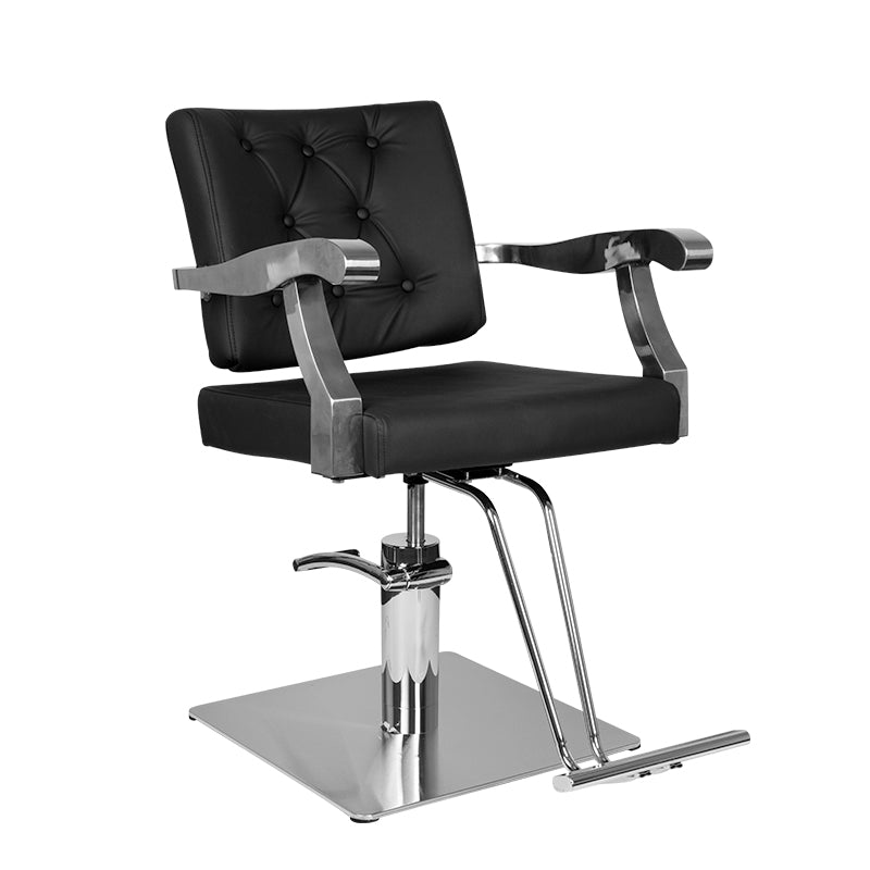 MYC Lyon Friseurstuhl Schwarz