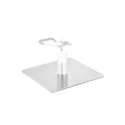 Fuß für Friseurstuhl quadratisch inox l009