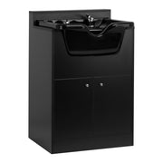 MYC BB06 Barber Waschstation mit Schrank Schwarz