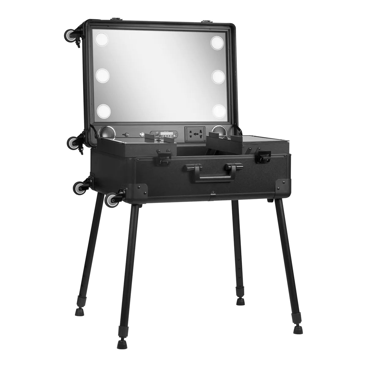 MYC mobile Make-up Station mit Lautsprechern Schwarz