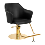 MYC Marbella Friseurstuhl Schwarz