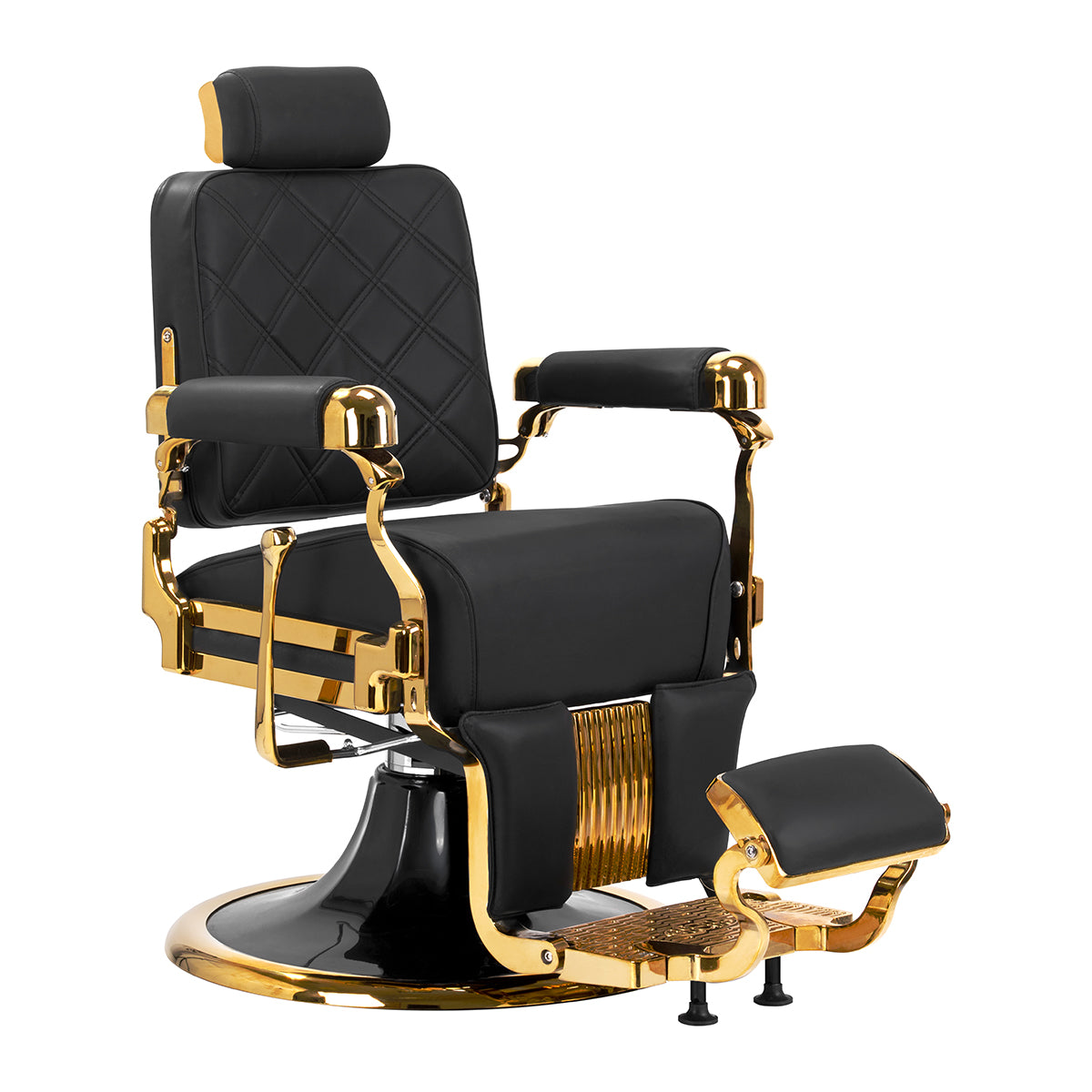 MYC Leonardo Barberstuhl Schwarz Gold