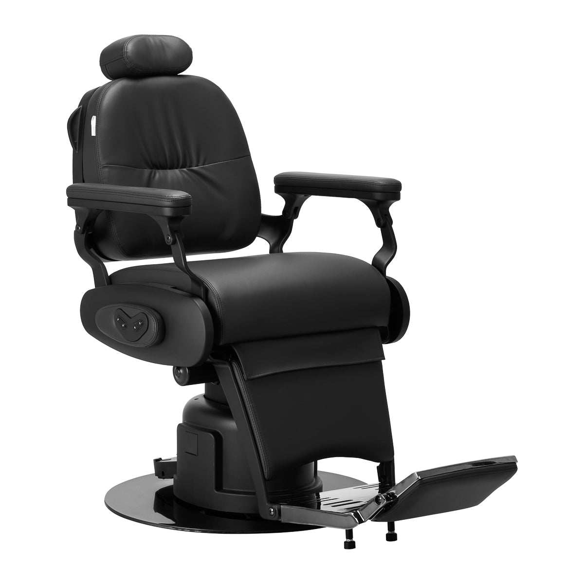 MYC Duke elektrischer Barberstuhl Schwarz