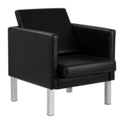 MYC Loungesessel BM18011 Schwarz für Wartebereich