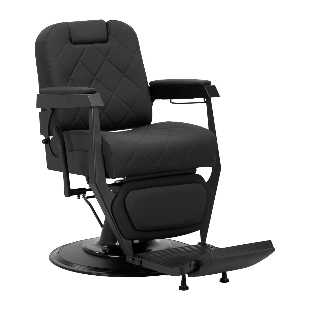 MYC Bruno Barberstuhl Schwarz schwarzes Gestell