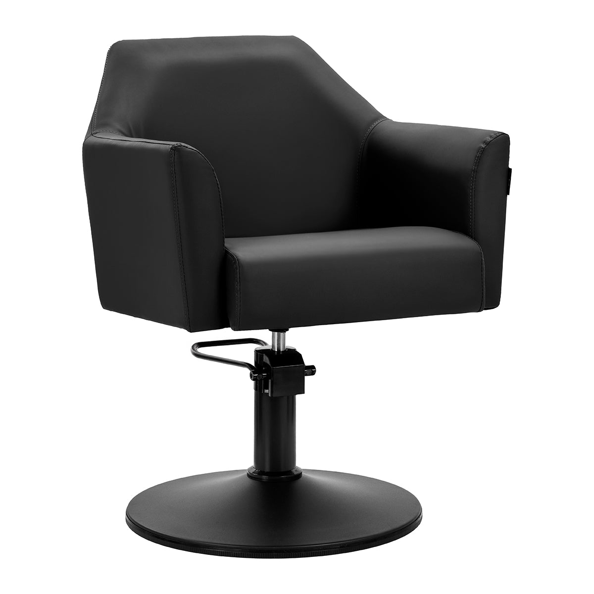 MYC Davos Friseurstuhl Schwarz