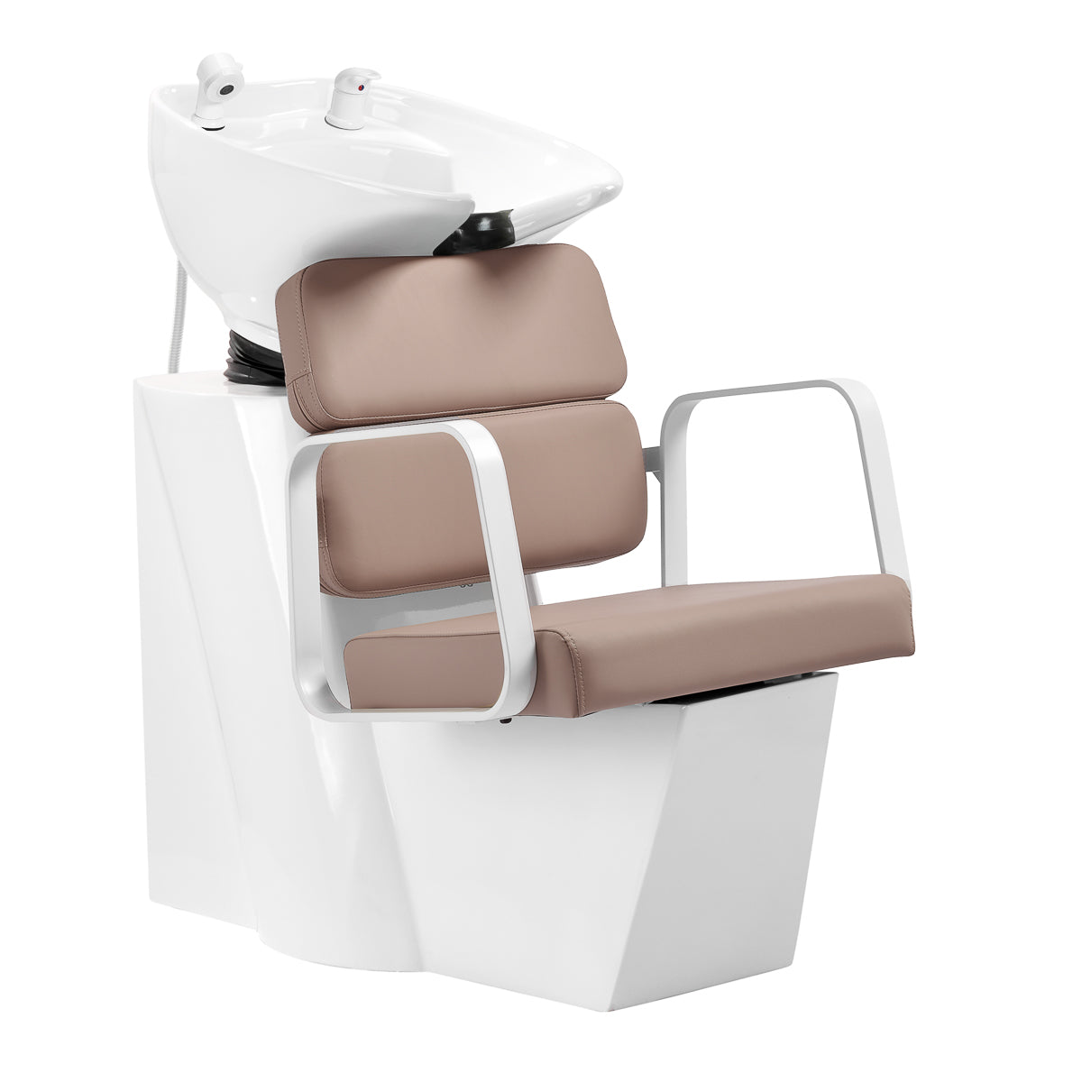 MYC Porto Friseur Waschplatz Weiß Beige