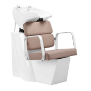 MYC Porto Friseur Waschplatz Weiß Beige