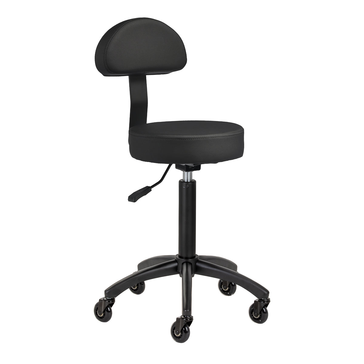 Gabbiano Friseurhocker D026 schwarz