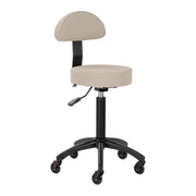 Gabbiano Friseurhocker D026 Grau-Beige