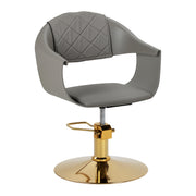 MYC Halo Friseurstuhl Grau