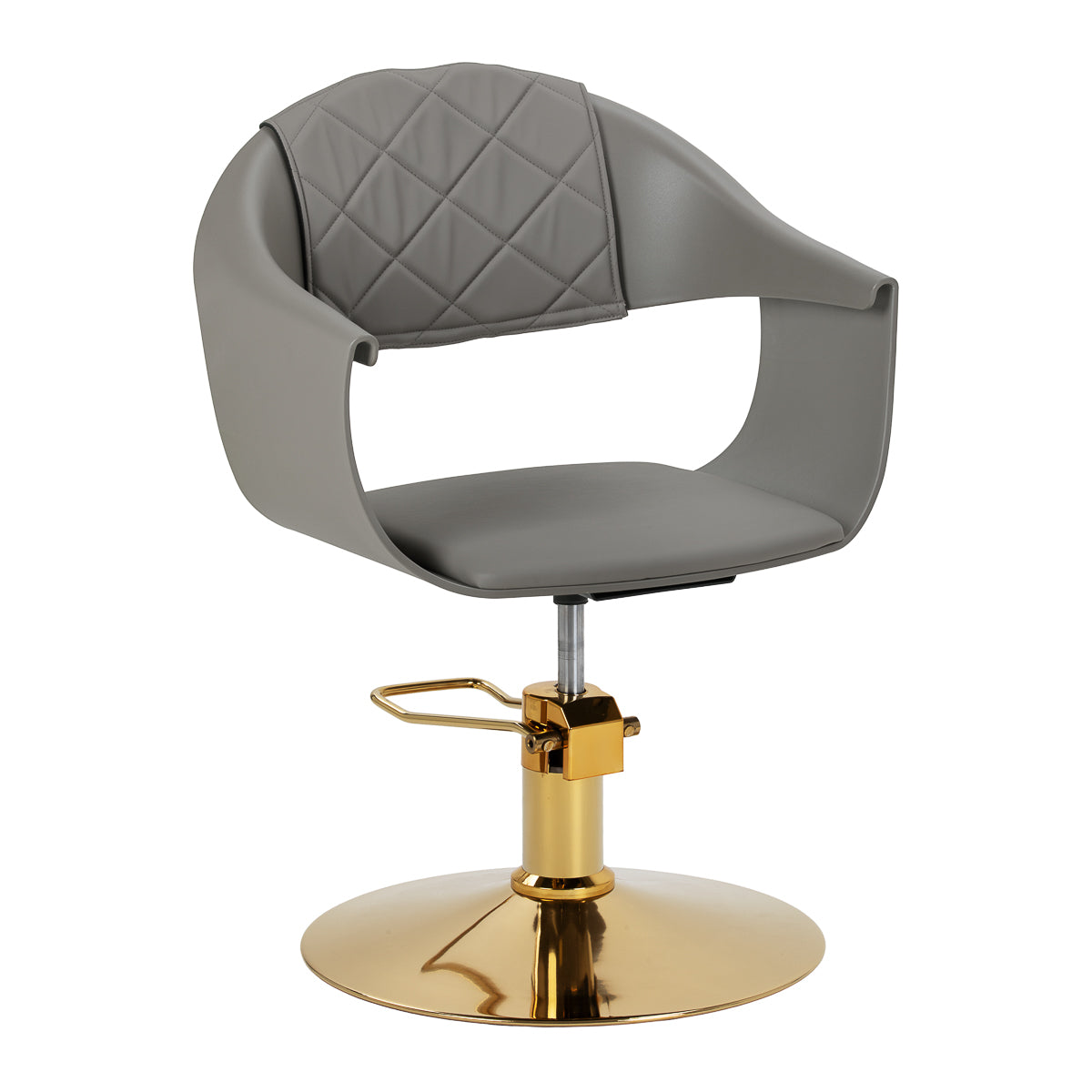 MYC Halo Friseurstuhl Grau