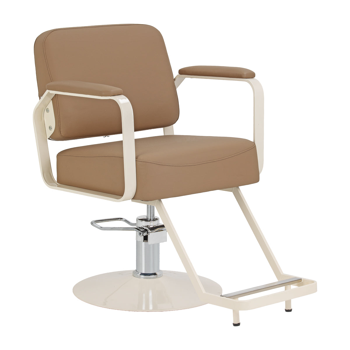 MYC Aurora Friseurstuhl Hellbraun