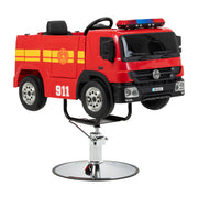 MYC Kinderfriseurstuhl Feuerwehrauto