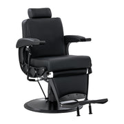 MYC Continental Barberstuhl mit Massagefunktion Schwarz