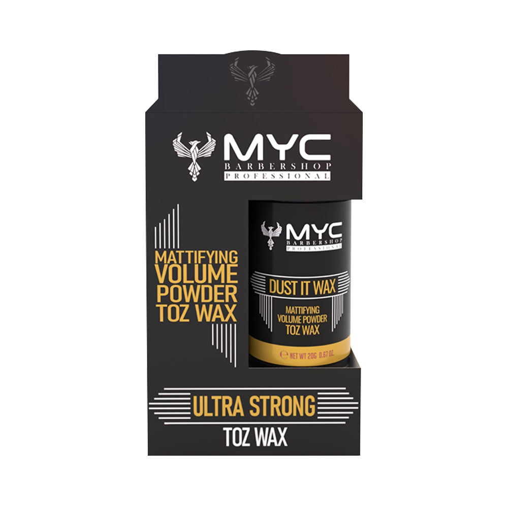 MYC Mattierendes Haarpuder für Männer – Ultra starker Halt & Sofort-Volumen (20g)