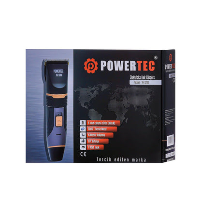 Powertec TR-3200 Profi Haarschneidemaschine mit Keramikklinge