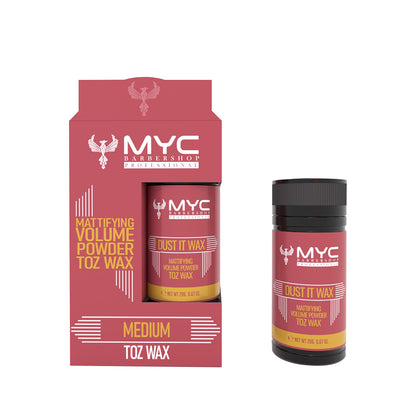 MYC Mattierendes Haarpuder für Männer – Mittlerer Halt & Sofort-Volumen (20g)