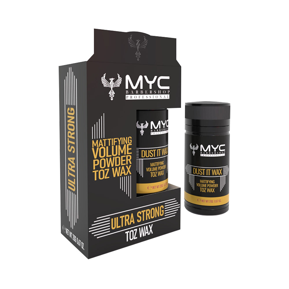 MYC Mattierendes Haarpuder für Männer – Ultra starker Halt & Sofort-Volumen (20g)