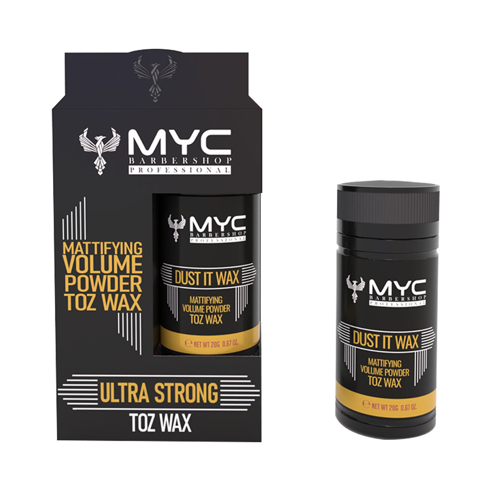 MYC Mattierendes Haarpuder für Männer – Ultra starker Halt & Sofort-Volumen (20g)