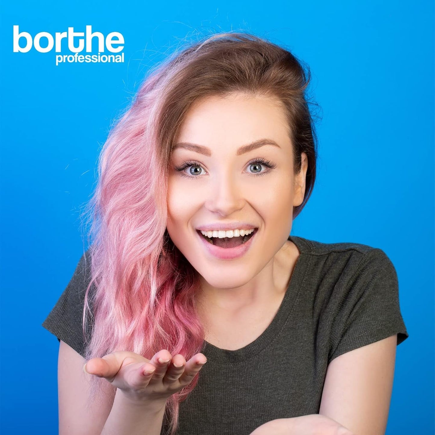 Borthe Professional Spacer 9 – Blaues Staubfreies Blondierpulver, 1000