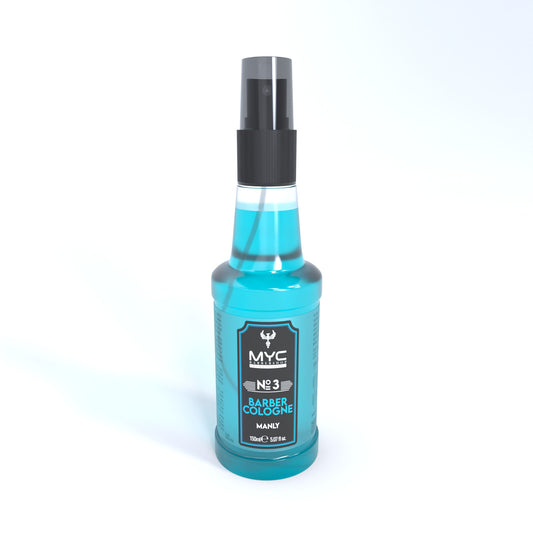 MYC Barber Cologne No:3 Manly 150ml – Männisches Aftershave mit starker Duftsignatur