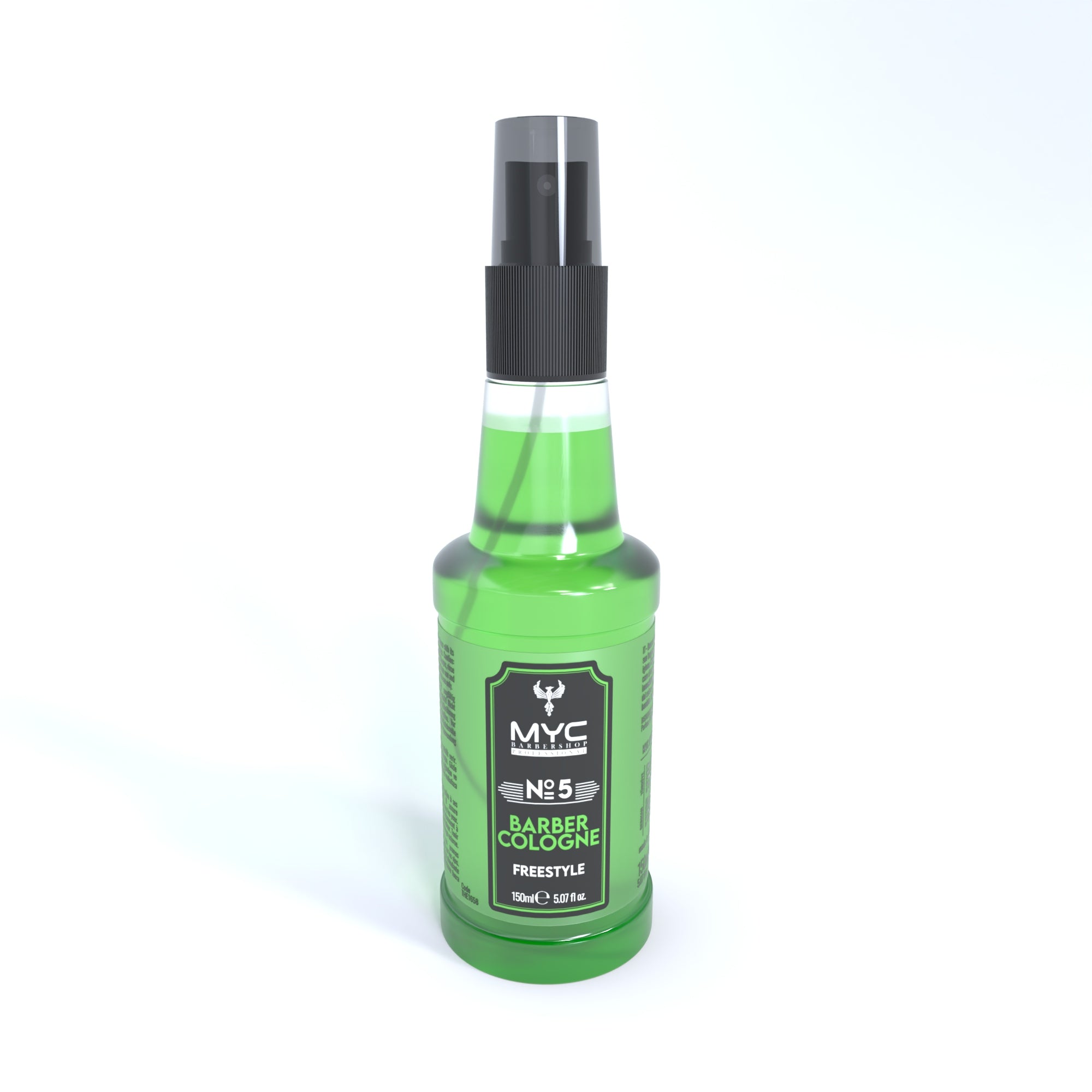 MYC Barber Cologne No:5 Freestyle 150ml – Aftershave Kölnischwasser mit Frische-Kick