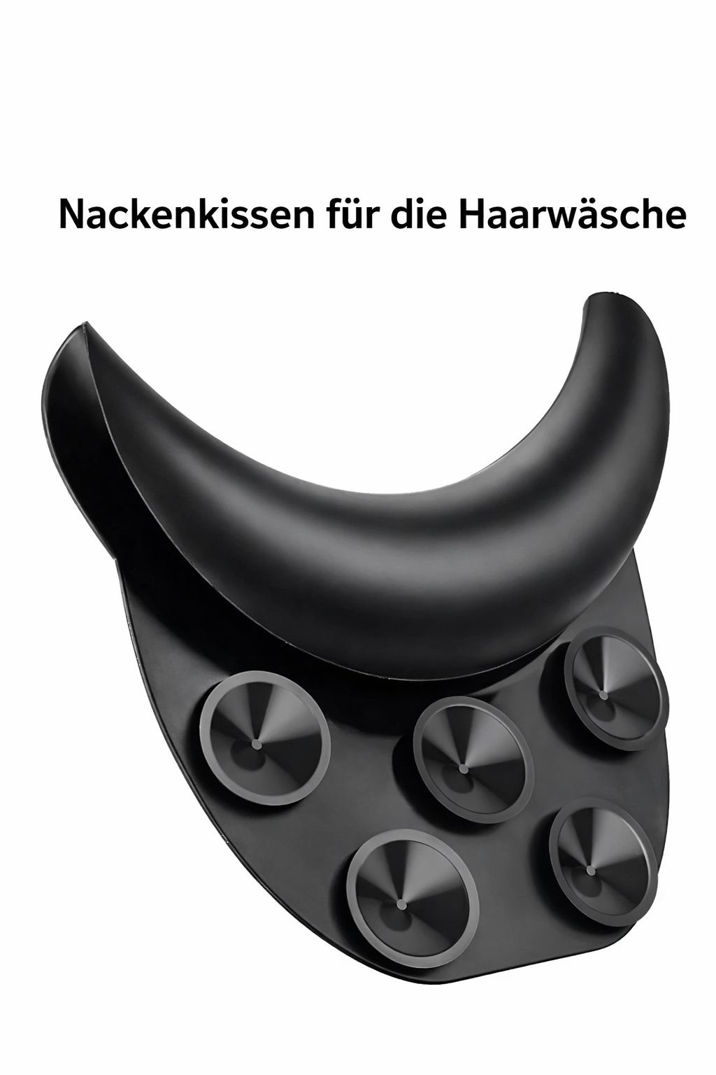 Nackenkissen für die Haarwäsche – Ergonomisches Waschbecken Nackenkissen mit starken Saugnäpfen