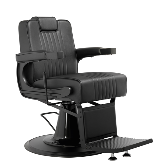 MYC Fade Moderner Barberstuhl Schwarz – Professioneller Friseurstuhl für Barbershop
