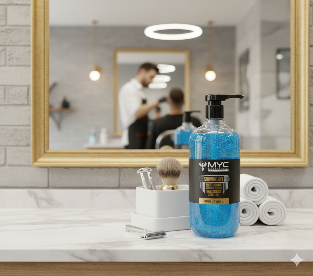 MYC Rasiergel – Feuchtigkeitsspendend & Glättend – 1000 ml