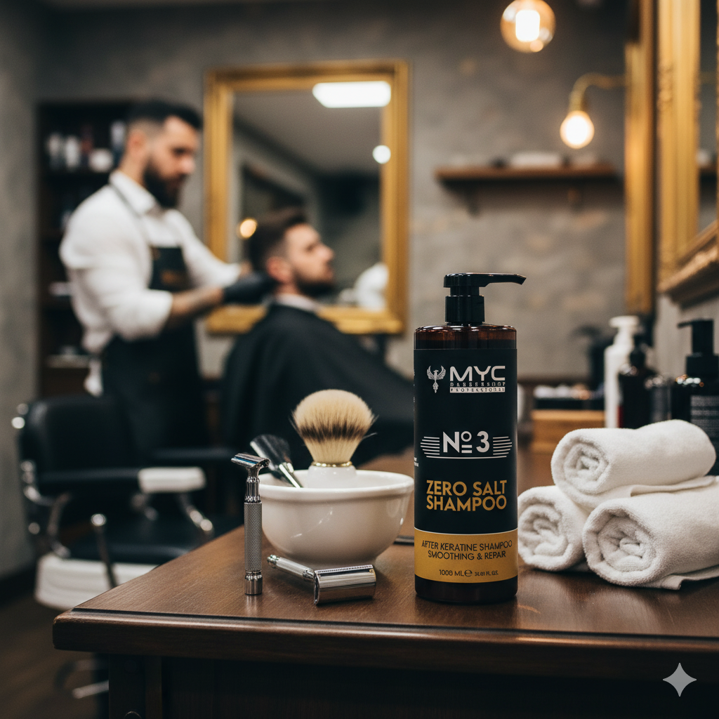 MYC Nr. 3 Zero Salt Shampoo – Salzfreies Shampoo für Keratinbehandlungen (1000 ml)