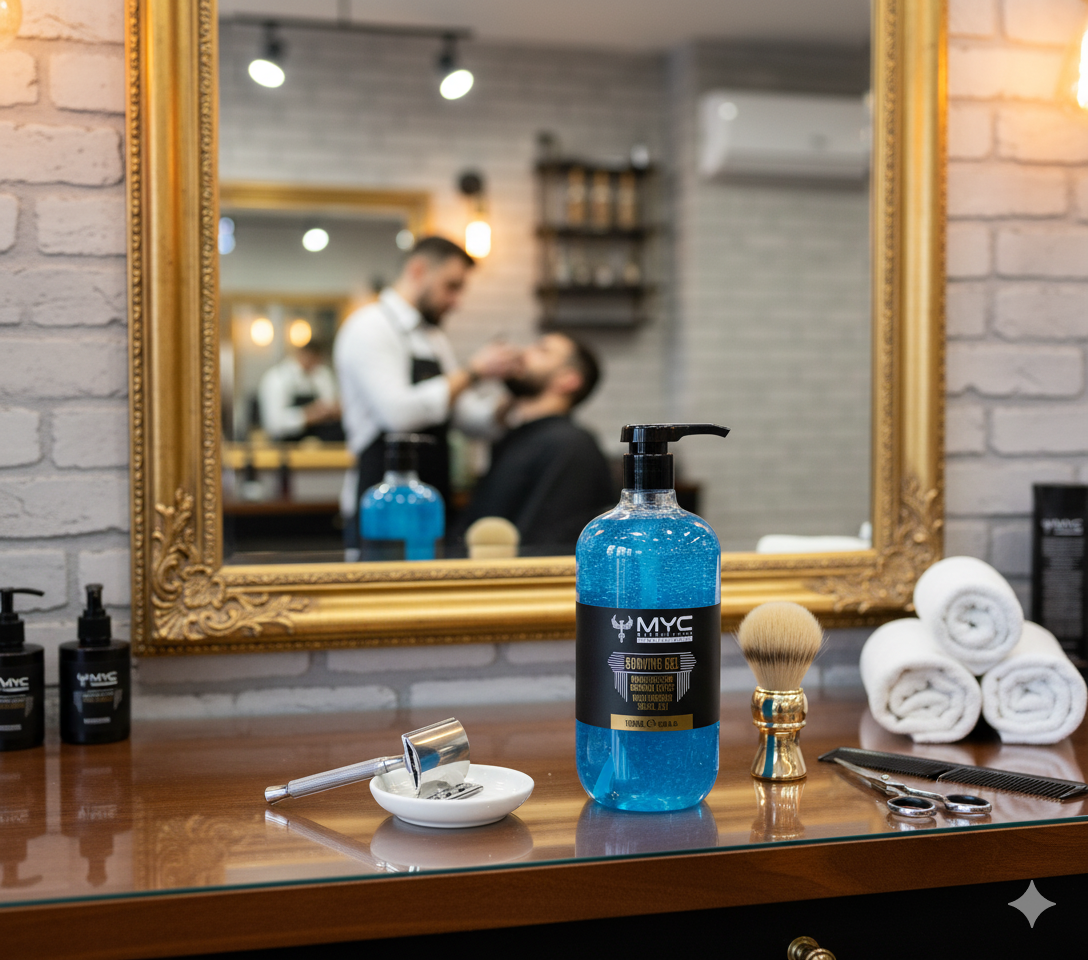 MYC Rasiergel – Feuchtigkeitsspendend & Glättend – 1000 ml