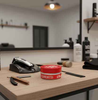 MYC Hard No:2 Glänzendes Haarwachs 150ml – Starker Halt & natürlicher Glanz für Männer