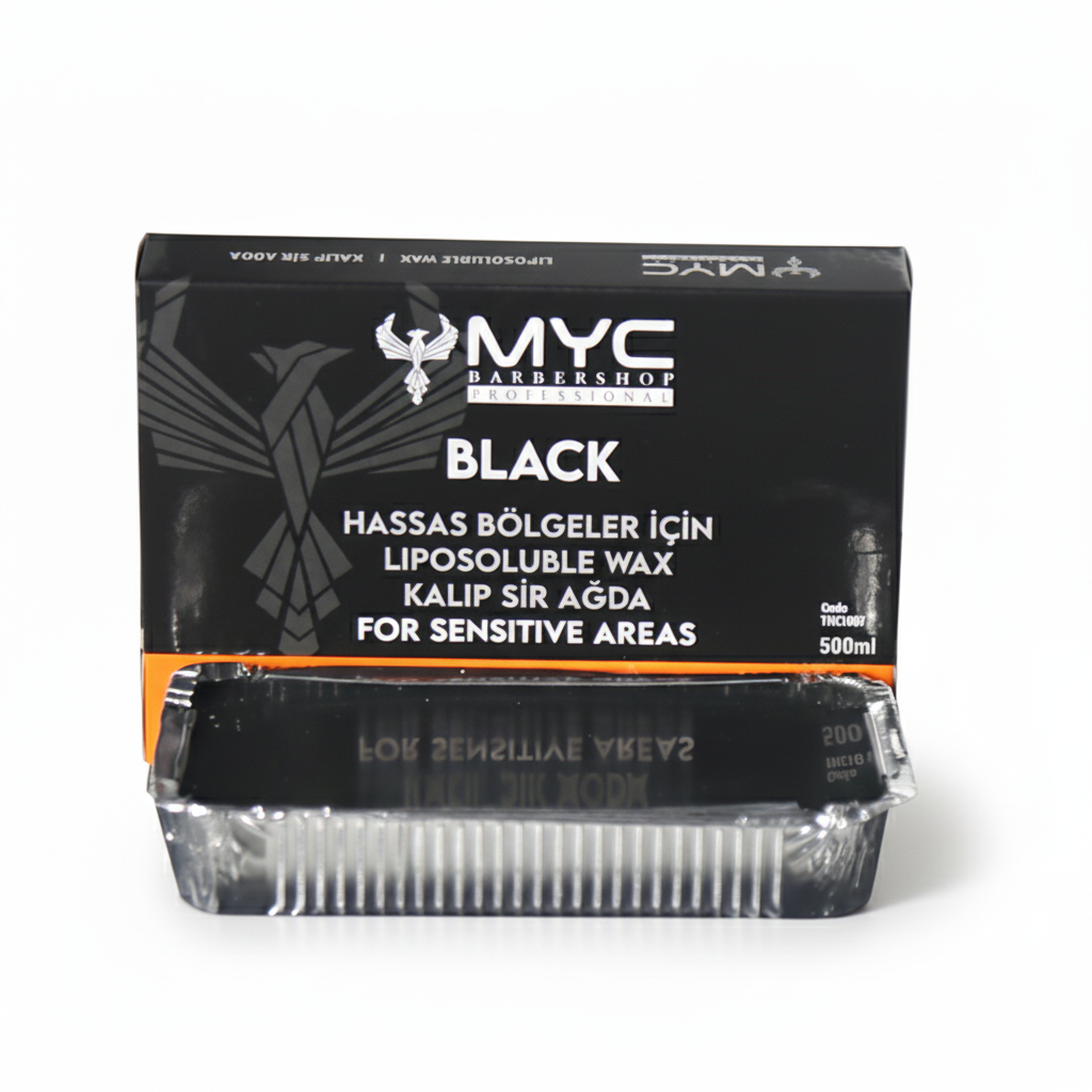 MYC Black Wax Verpackung Vorderansicht