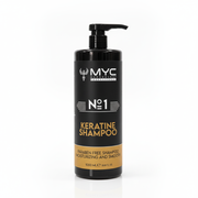MYC Nr. 1 Keratin Shampoo – Parabenfrei, Glättend & Feuchtigkeitsspendend (1000 ml)