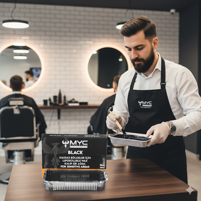 MYC Black Enthaarungswachs – 500 ml – Für empfindliche Hautzonen
